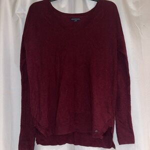 Dark red American Eagle sweater size XS